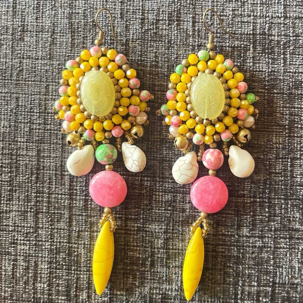 Colorful earrings